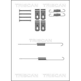 Kjøp Tilbehørsett, bremsesko av TRISCAN 8105 422589 til den lave prisen 253,14 NOK