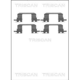 Zubehörsatz, Scheibenbremsbelag 8105 681532 von TRISCAN günstig für 17,06 € online kaufen