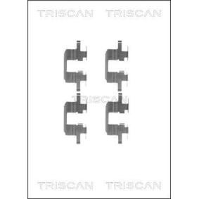 Zubehörsatz, Scheibenbremsbelag 8105 681533 von TRISCAN günstig für 9,27 € online kaufen