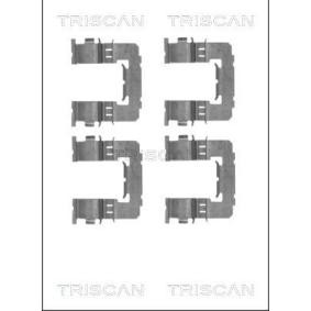 Zubehörsatz, Scheibenbremsbelag 8105 681534 von TRISCAN günstig für 14,37 € online kaufen