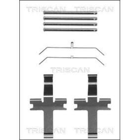 Zubehörsatz, Scheibenbremsbelag 8105 681535 von TRISCAN günstig für 15,31 € online kaufen