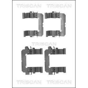Zubehörsatz, Scheibenbremsbelag 8105 681537 von TRISCAN günstig für 15,73 € online kaufen