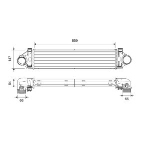 Ladeluftkühler 818296 von VALEO günstig für 157,77 € online kaufen