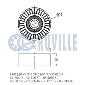 Acquista Catena di distribuzione da RUVILLE 3450021 a buon mercato per soli 76,86 €