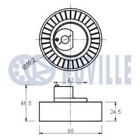 Comprar Cadena de distribución de RUVILLE 3452015 a bajo precio de 37,10 €