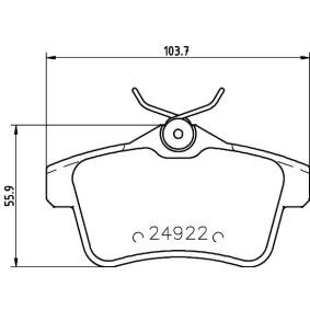 Compre Pastilhas de travão da MINTEX MDB3023 a um preço baixo por 39,72 €