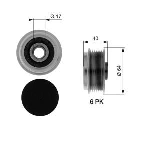 Compre Roda livre do alternador da GATES OAP7037 a um preço baixo por 43,99 €