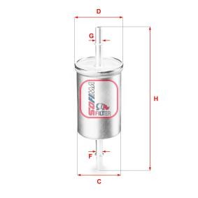 Comprar Filtro combustible de SOFIMA S 1769 B a bajo precio de 56,84 €