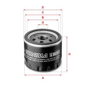 Comprar Filtro de aceite de SOFIMA S 3820 R a bajo precio de 48,87 €