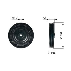 Compre Polia, cambota da GATES TVD1116 a um preço baixo por 79,48 €