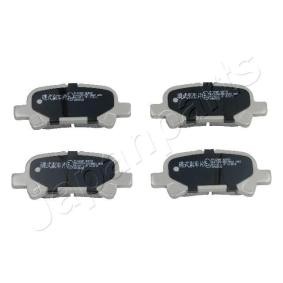 Bremsbeläge für TOYOTA von JAPANPARTS