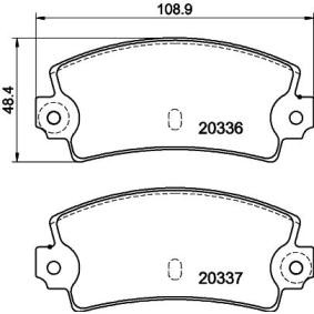 Achetez des Plaquettes de frein MINTEX MDB1065 à prix pour 21,03 €