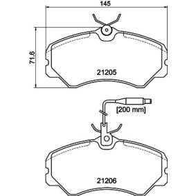 Achetez des Plaquettes de frein MINTEX MDB1388 à prix pour 16,48 €
