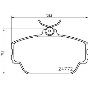 Achetez des Plaquettes de frein MINTEX MDB2318 à prix pour 48,34 €