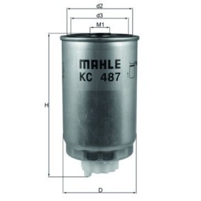 Kraftstofffilter KC 487 von KNECHT günstig für 58,05 € online kaufen
