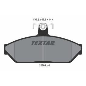 Acquista Kit ganasce freni da TEXTAR 91072600 a buon mercato per soli 40,74 €