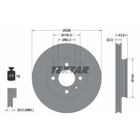 Acquista Disco freno da TEXTAR 92237903 a buon mercato per soli 53,20 €