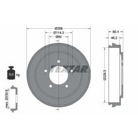 Acquista Tamburo freno da TEXTAR 94036300 a buon mercato per soli 45,18 €