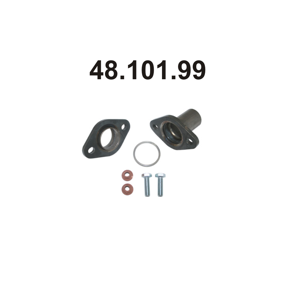 Compre Flange, tubo de escape da EBERSPÄCHER 48.101.99 a um preço baixo por 41,48 €