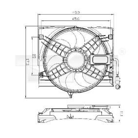 Kühlerlüfter 803-0011 von TYC günstig für 259,88 € online kaufen