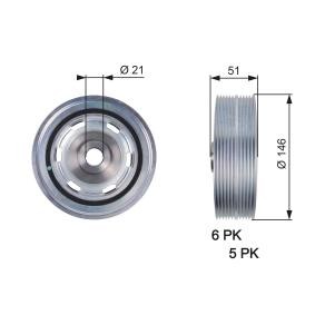 Compre Polia, cambota da GATES TVD1083 a um preço baixo por 78,83 €