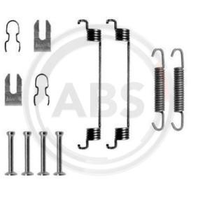 Achetez des Kit d'accessoires, mâchoire de frein A.B.S. 0783Q à prix pour 20,63 €