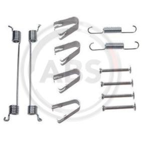 Achetez des Kit d'accessoires, mâchoire de frein A.B.S. 0866Q à prix pour 8,36 €