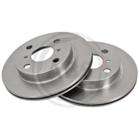 Achetez des Disque de frein de chez A.B.S. en ligne pour HIACE III Camionnette (YH7_, LH6_, LH7_, LH5_, YH5_, YH6_) à prix modérés