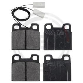 Osta Jarrupalat, levyjarru A.B.S.:llä 36013 edullisesti hintaan 20,03 €