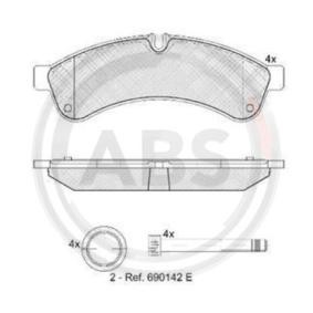 Compre Pastilhas de travão da A.B.S. 37638 a um preço baixo por 45,68 €