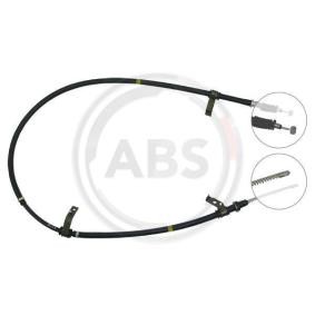 Compre Cabo de aço, travão de estacionamento da A.B.S. K14318 a um preço baixo por 17,05 €