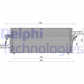 Comprar Condensador, aire acondicionado de DELPHI TSP0225128 a bajo precio de 84,88 €
