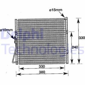 Achetez des Condenseur, climatisation DELPHI TSP0225278 à prix pour 330,15 €