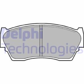 Compre Pastillas de freno de DELPHI online para Sunny III Furgón (Y10) a precios moderados