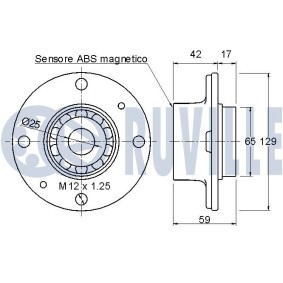 Achetez des Amortisseur de vibrations, courroie de distribution RUVILLE 55493 à prix pour 43,01 €