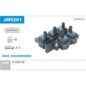 Zündspule JM5261 von JANMOR günstig für 173,19 € online kaufen