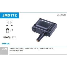 Compre Bobina de ignição da JANMOR JM5172 a um preço baixo por 40,31 €