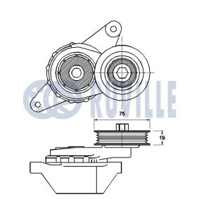 Wasserpumpe 65208 von RUVILLE günstig für 32,47 € online kaufen