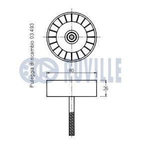 Acquista Kit cuscinetto ruota da RUVILLE 5105 a buon mercato per soli 27,37 €