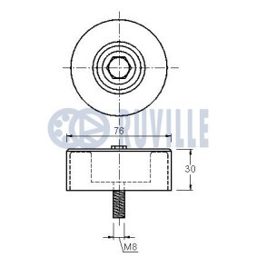 Wasserpumpe 66019 von RUVILLE günstig für 50,99 € online kaufen