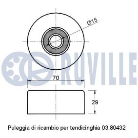 Acquista Catena di distribuzione da RUVILLE online per 75 (162B) a prezzi moderati