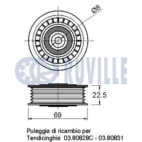 Acquista Kit catena distribuzione da RUVILLE 3472010S a buon mercato per soli 54,55 €