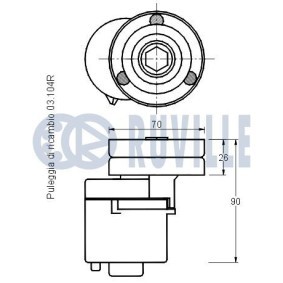 Steuerkette 3464003 von RUVILLE günstig für 59,14 € online kaufen