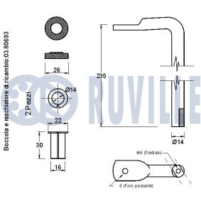 Compre Roda livre do alternador da RUVILLE 59953 a um preço baixo por 68,58 €