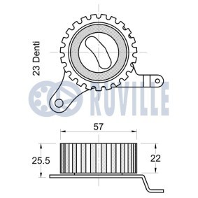 Compre Amortecedor de vibrações, correia dentada da RUVILLE 57344 a um preço baixo por 74,27 €