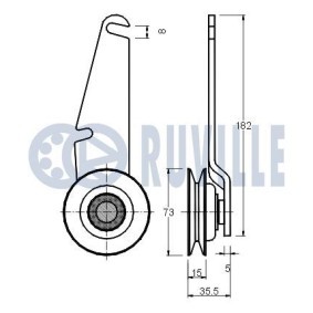 Radlagersatz 5264 von RUVILLE günstig für 105,52 € online kaufen