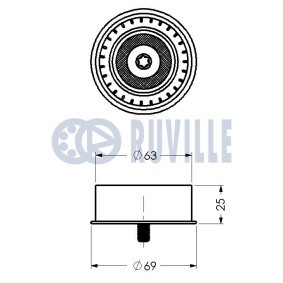 Radlagersatz 5282 von RUVILLE günstig für 79,44 € online kaufen