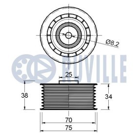 Rollensatz, Zahnriemen 5584456 von RUVILLE günstig für 55,49 € online kaufen