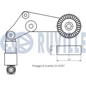 Zahnriemensatz 5520470 von RUVILLE günstig für 66,72 € online kaufen