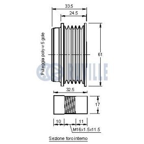 Rollensatz, Zahnriemen 5520450 von RUVILLE günstig für 58,45 € online kaufen